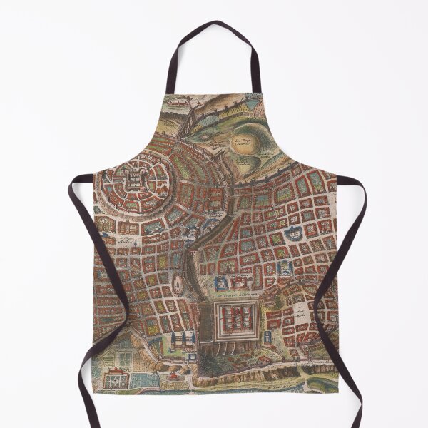 Item preview, Vintage Map of Jerusalem Israel (1690) designed and sold by BravuraMedia.