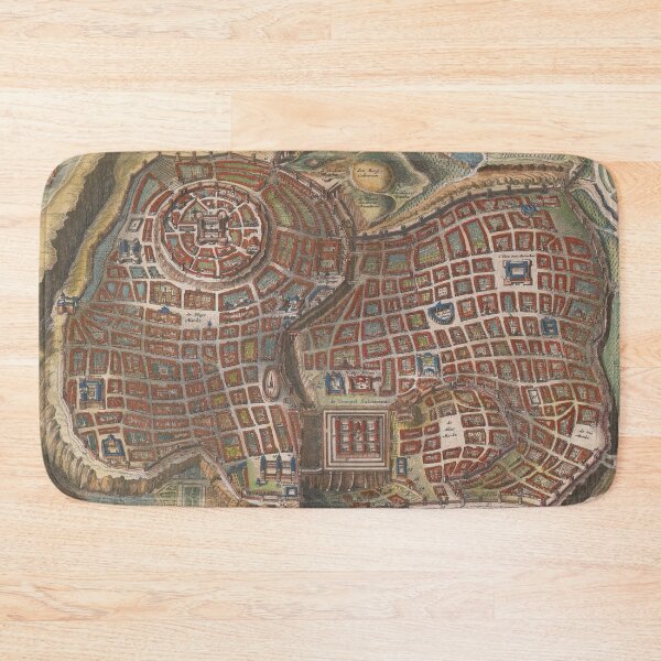 Item preview, Vintage Map of Jerusalem Israel (1690) designed and sold by BravuraMedia.