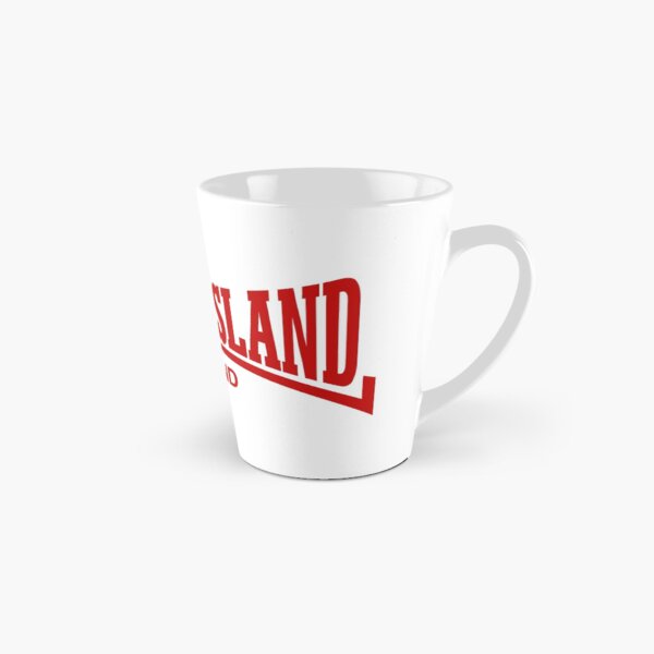 Hayling Island - England Design RED Tall Mug
