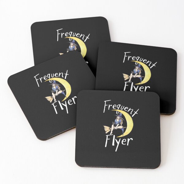 Item preview, Frequent Flyer Witch designed and sold by FrictionMaxxing.
