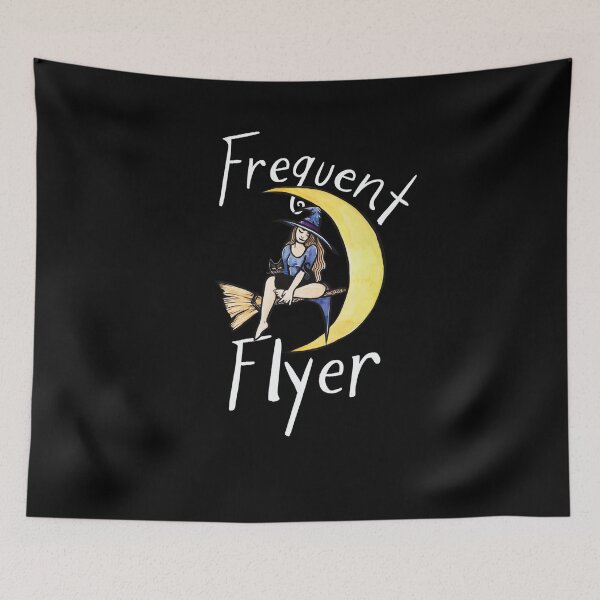 Item preview, Frequent Flyer Witch designed and sold by FrictionMaxxing.