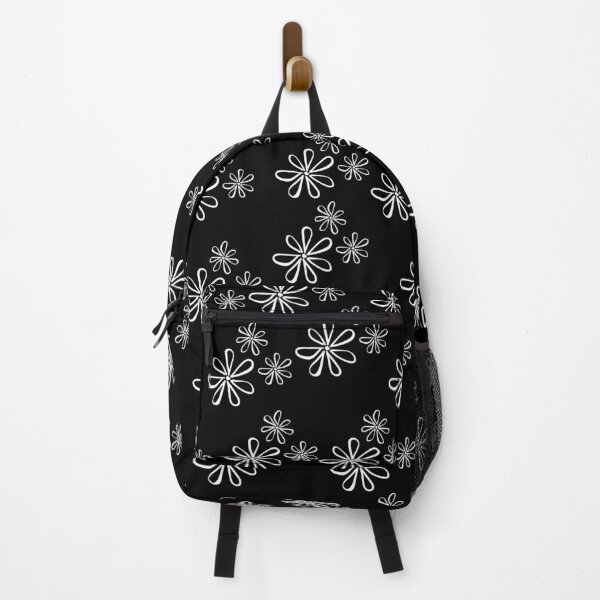 Item preview, black and white flower designed and sold by DayaArtBay.