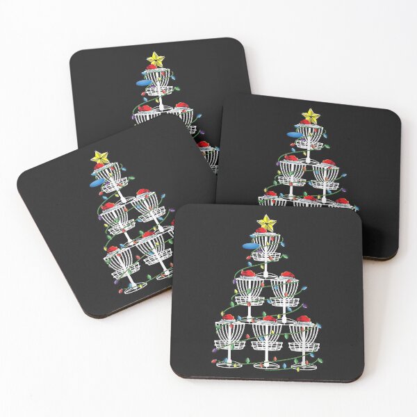 Aperçu de l'œuvre XMas Disc Golf Player Basket Arbre de Noël T-shirt mignon de cadeaux Frolf créée et vendue par BeulahHoppe.