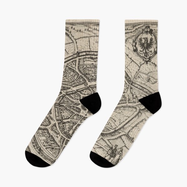 Item preview, Vintage Aachen Germany Map (1577) Vintage City of Aken Atlas designed and sold by BravuraMedia.