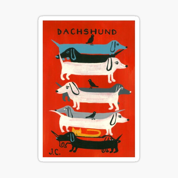 Item preview, Dachshund designed and sold by Casa-Carbajal.