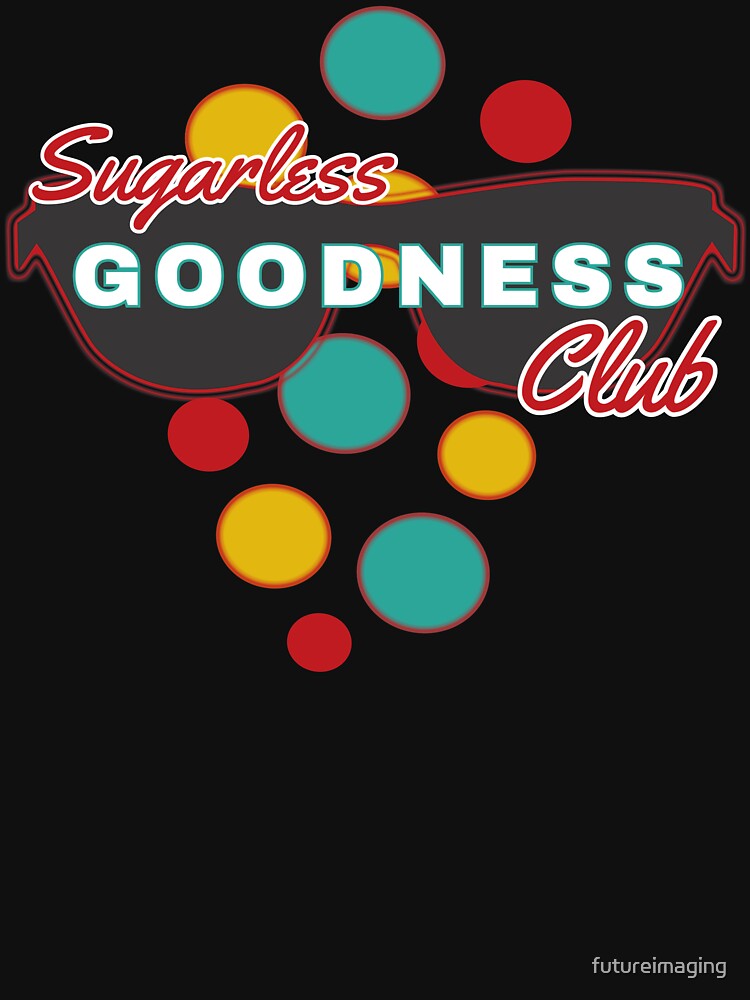 Thumbnail 7 of 7, Classic T-Shirt, Sugarless Goodness Club | Colorful Dots | Fun | Expressive designed and sold by futureimaging.