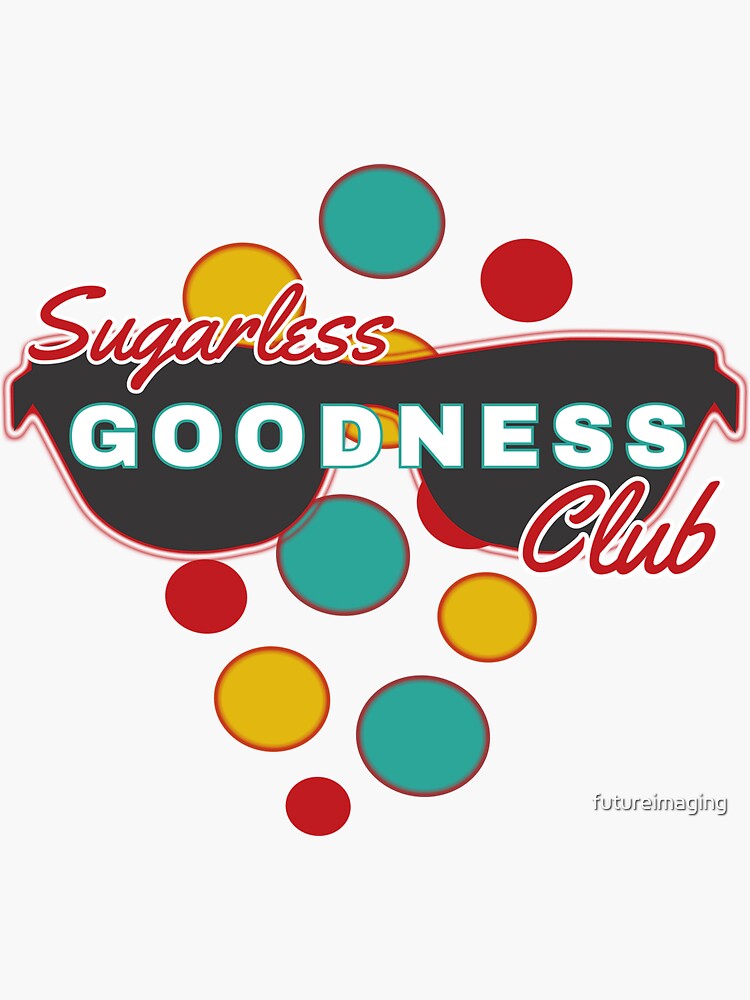 Sugarless Goodness Club | Colorful Dots | Fun | Expressive by futureimaging