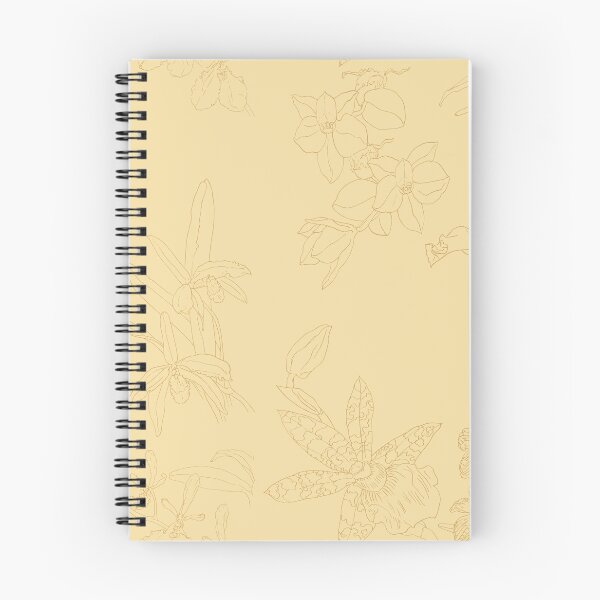 Item preview, Orchid pattern in old-yellow and brown designed and sold by Breurs.