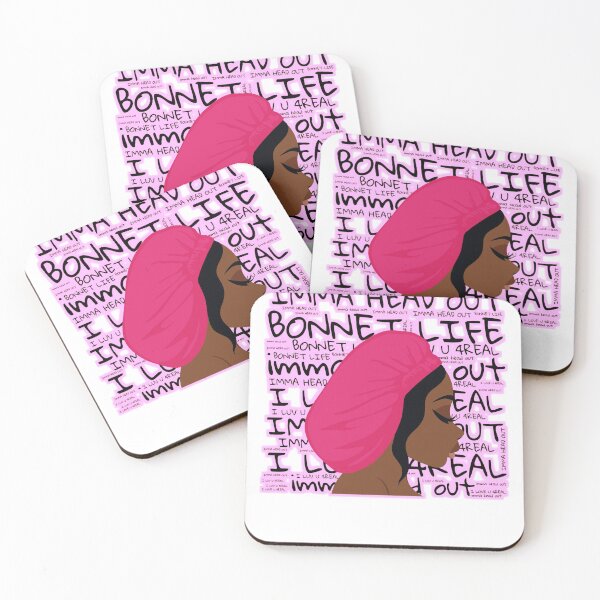 Item preview, BONNET LIFE, MONIQUE, AIGHT IMMA HEAD OUT designed and sold by thekyngsqueen.