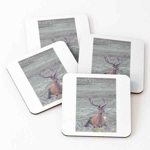 Item preview, Deer "The Monarch of Loch Muick (3)  designed and sold by Julie Bell.
