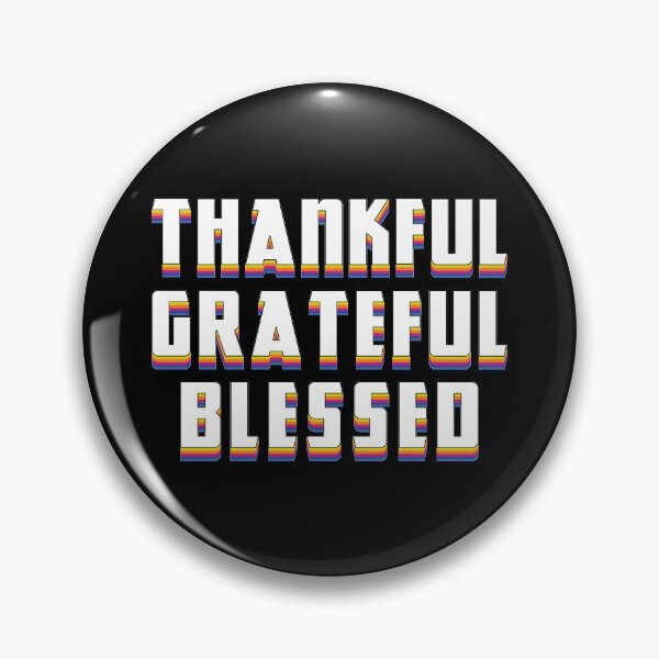 Item preview, Funny Birthday Gift For Friend, Dad And Mom - Thankful Grateful Blessed designed and sold by Aymanclothings.