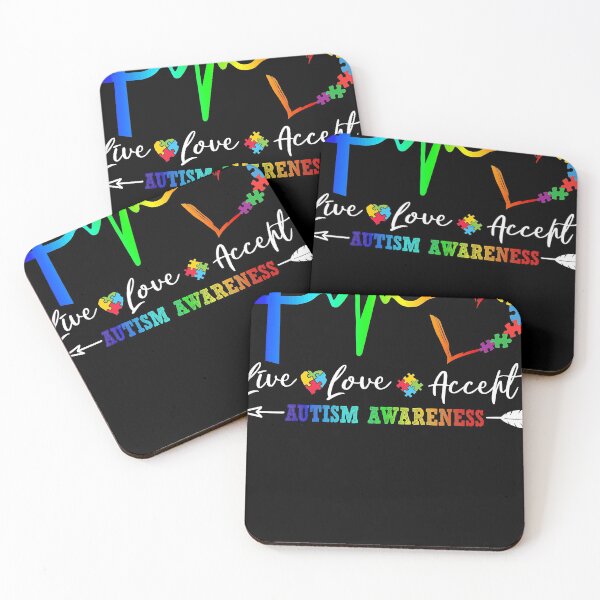 Item preview, Live Love Accept Autism Awareness Tie Dye Autism Mom Boy designed and sold by IrvingMorales.