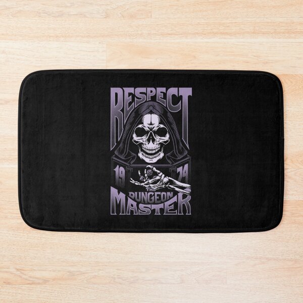 Item preview, Respect The Dungeon Master - monochrome designed and sold by Azafran.
