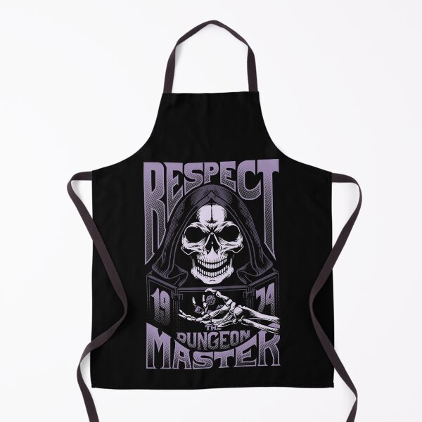 Item preview, Respect The Dungeon Master - monochrome designed and sold by Azafran.