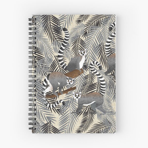 Item preview, Lemurs & Palm Fronds designed and sold by Pamelandia.