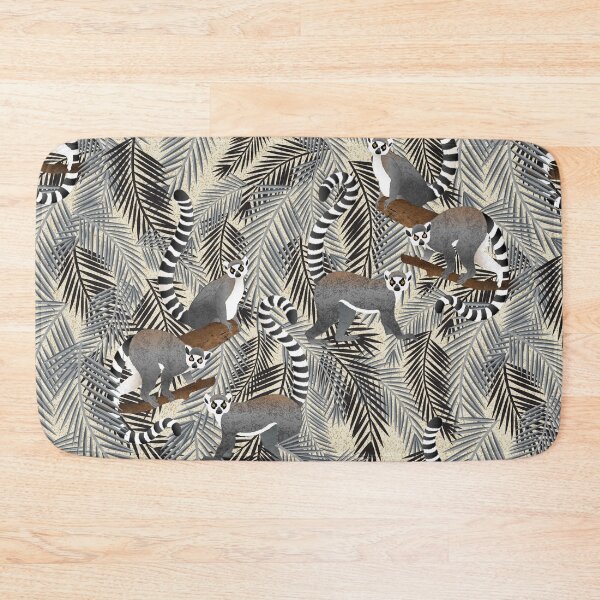 Item preview, Lemurs & Palm Fronds designed and sold by Pamelandia.