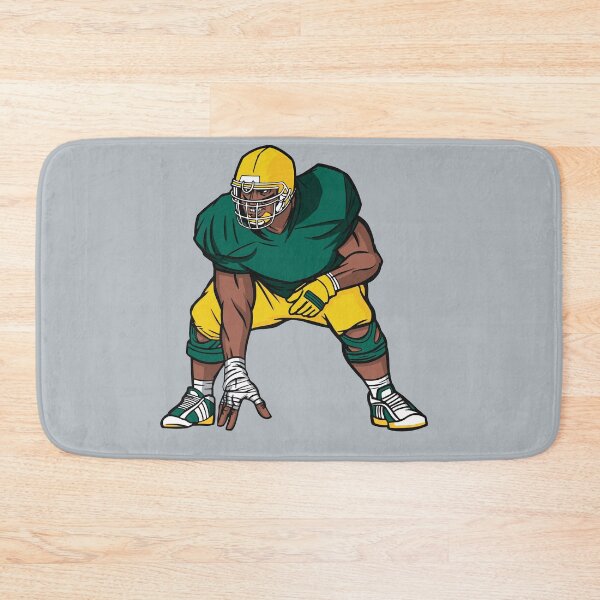 Item preview, Green & Gold Football Player designed and sold by SLAG-Creative.