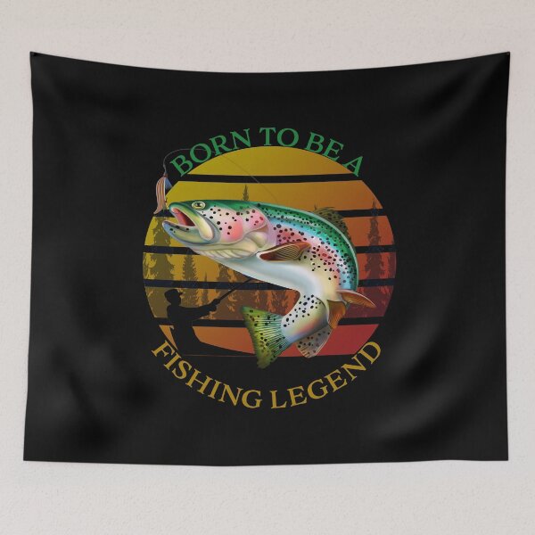 Item preview,   Born To Be A Fishing Legend designed and sold by david parry.