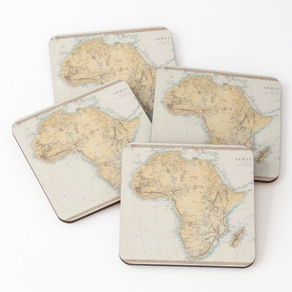 Item preview, Vintage Africa Map (1830) Vintage African Continent Atlas designed and sold by BravuraMedia.