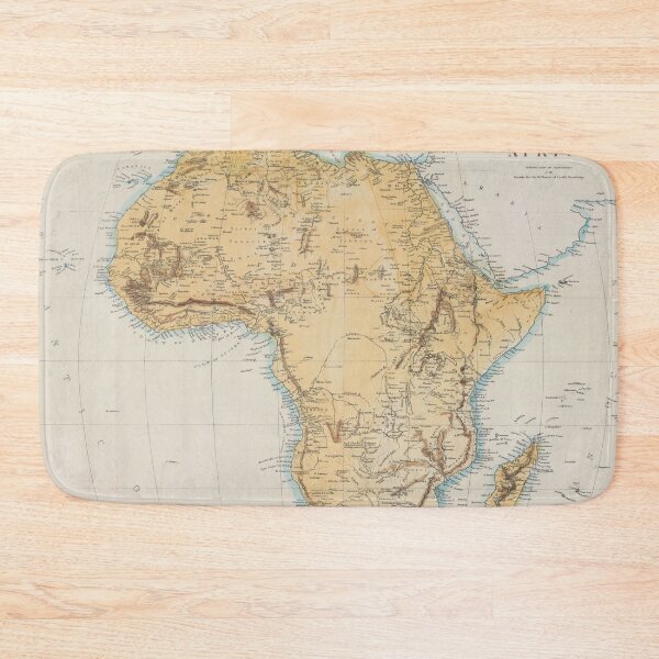 Item preview, Vintage Africa Map (1830) Vintage African Continent Atlas designed and sold by BravuraMedia.