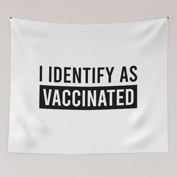 Item preview, I identify as vaccinated designed and sold by chococaramels.
