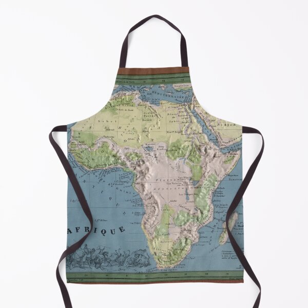 Item preview, Vintage Africa Map (1865) Vintage African Continent Atlas designed and sold by BravuraMedia.