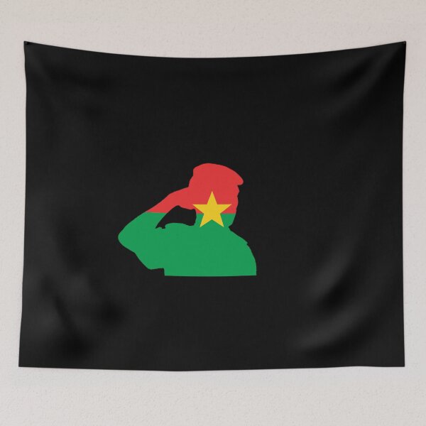 Item preview, Thomas Sankara Burkina Faso Flag designed and sold by RevolutionInPaint.