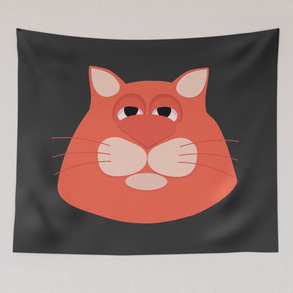 Item preview, sad cat face - cute cat designed and sold by DahiyaTees.