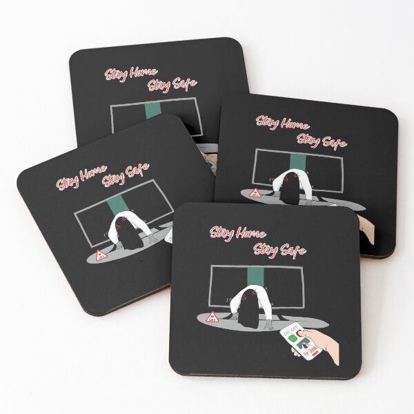 Item preview, covid19 Lockdown_Sadako Stay home & stay safe designed and sold by jessie848v.