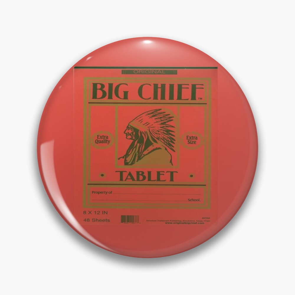 Big Chief Vintage Tablet Cover | Poster