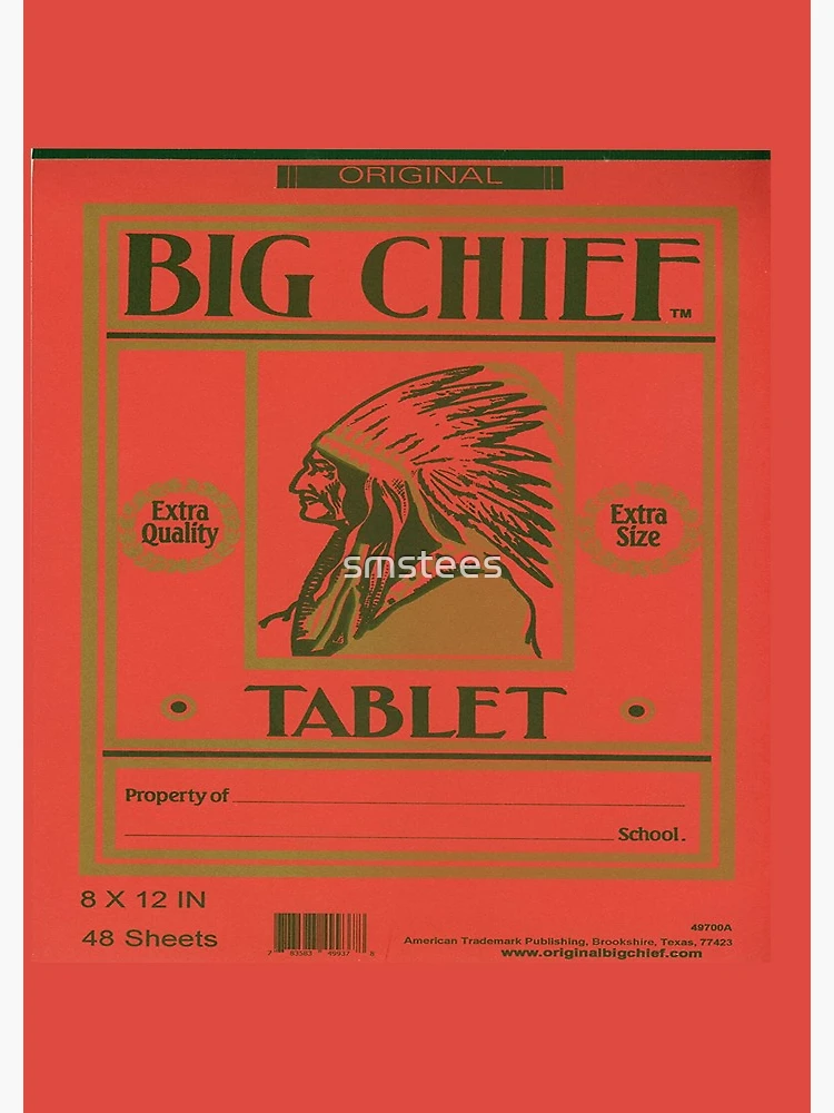 10 Rare Vintage Original Red Big Chief Tablet Tablets Collectible