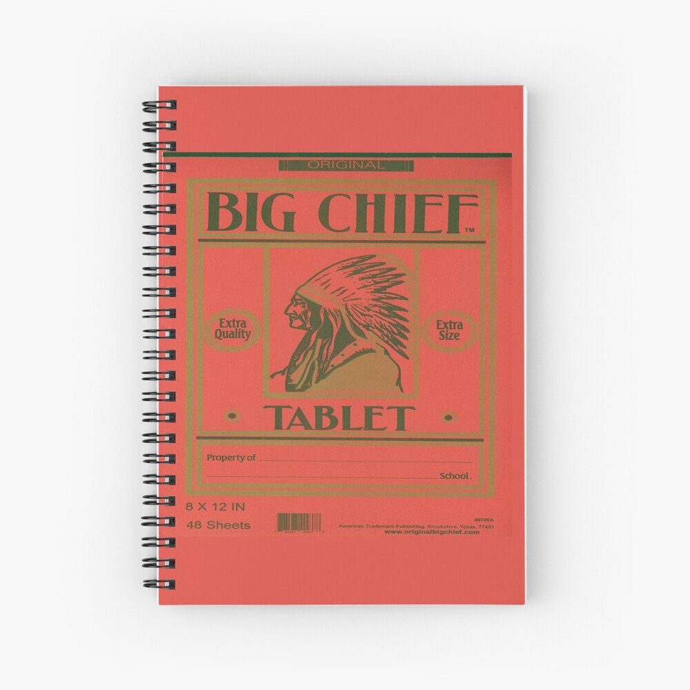 Big Chief Tablets  Childhood memories, Writing notebook, Learning