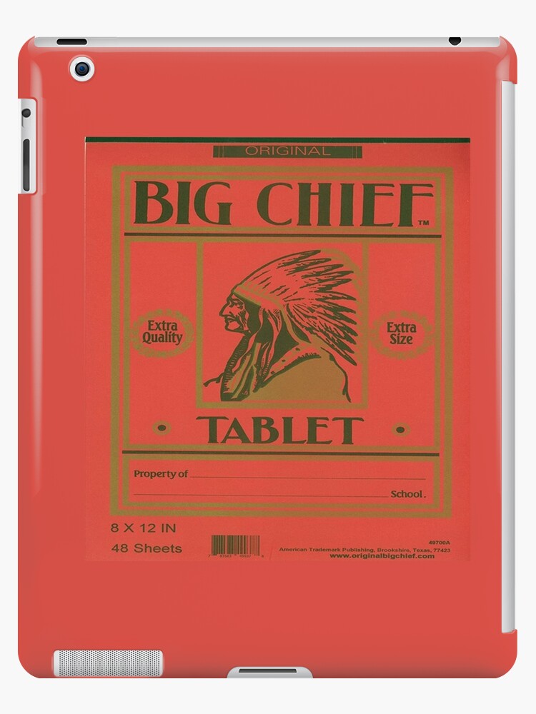 Big Chief Vintage Tablet Cover Spiral Notebook for Sale by smstees