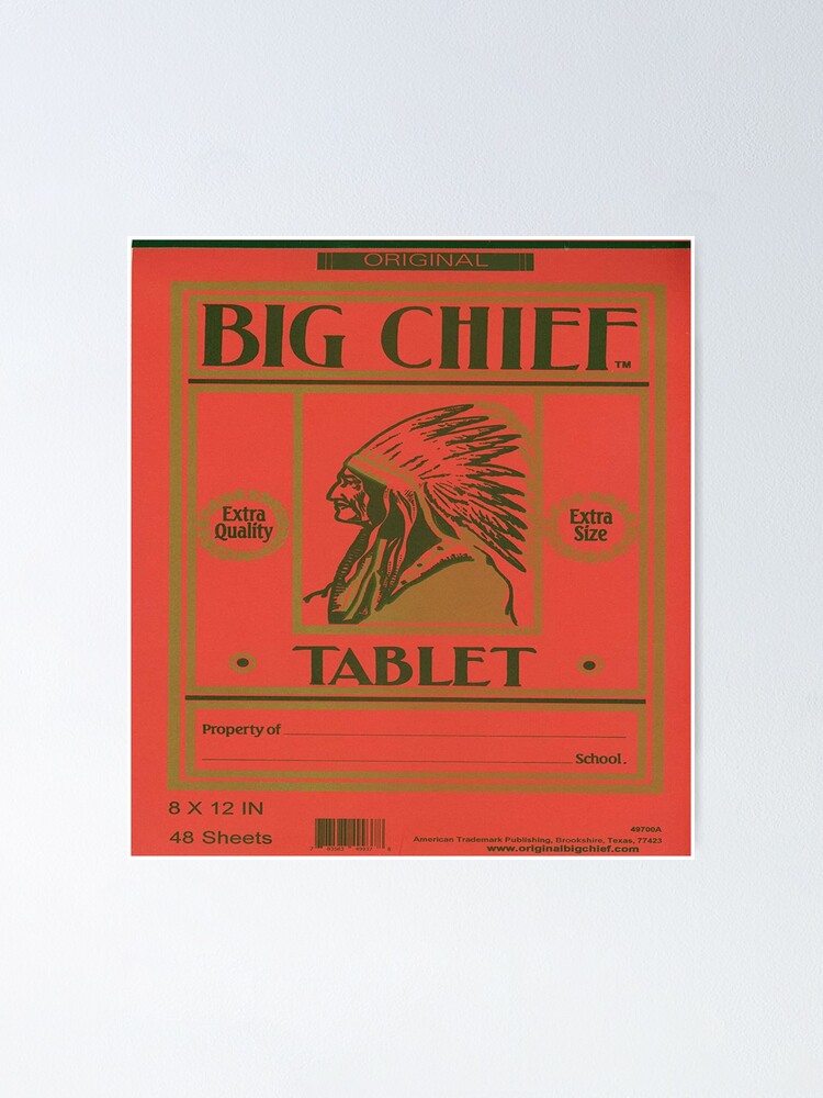 Big Chief Vintage Tablet Cover Throw Blanket for Sale by smstees