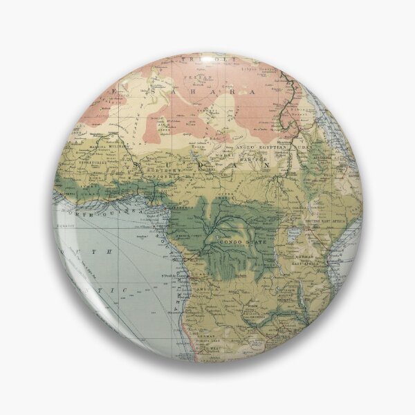 Artikelvorschau, Vintage Karte der kommerziellen Schifffahrtsrouten Afrikas (1907) Vintage African Ports Atlas entworfen und verkauft von BravuraMedia.