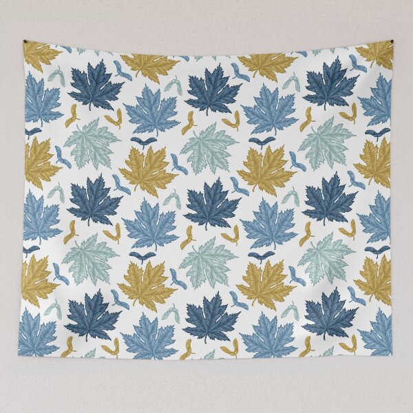 Item preview, Vintage Maple Leaf Pattern, Maple Leaf Seamless Pattern, Vintage Maple Leaf designed and sold by graphic-genie.