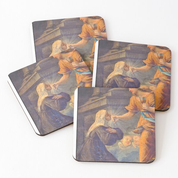Blessed Angela of Folgno Coasters (Set of 4)