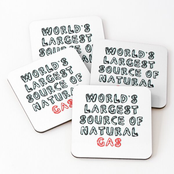 Item preview, World's Largest Source Of Natural Gas designed and sold by LuckyKermit.