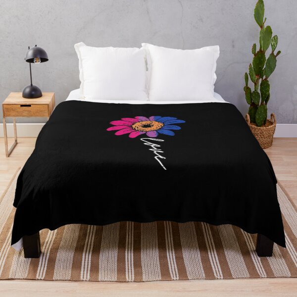 Item preview, Love Sunflower Floral LGBTQ Bisexual Flag Gay Pride Ally Bi designed and sold by IrvingMorales.