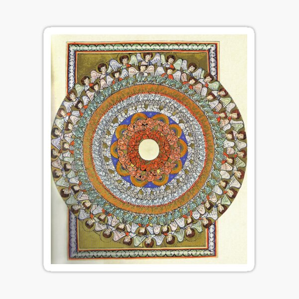 Vista previa del artículo con la obra «ÁNGELES de Hildegard von Bingen», diseñado y vendido por Pandora's  Box.
