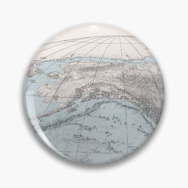 Item preview, Vintage Gulf of Alaska Geological Map (1980) Alaskan Topography Atlas designed and sold by BravuraMedia.