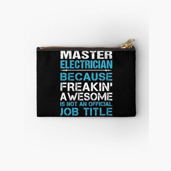 Item preview, Master Electrician T Shirt - Freaking Awesome Gift Item Tee designed and sold by choonhoven.