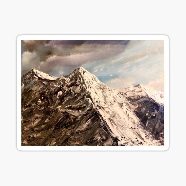 Mountain Peak Sticker