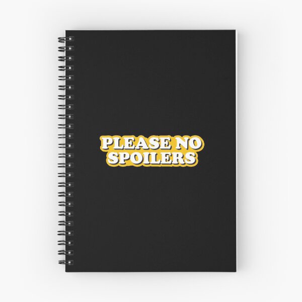 Item preview, Please no spoilers designed and sold by Statim.