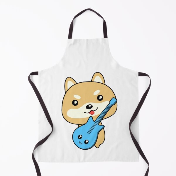 Item preview, Kawaii dog plays guitar designed and sold by ciaobebo.