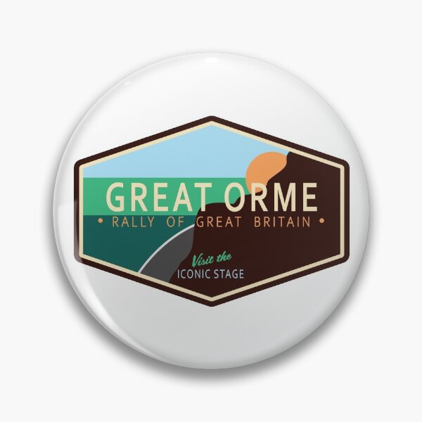 Item preview, Great Orme Rally GB Stage Sign designed and sold by Miles & Myles.