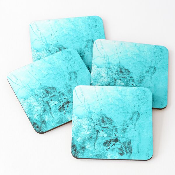Item preview, Abstract Icy Blue Painting designed and sold by Sonja818.