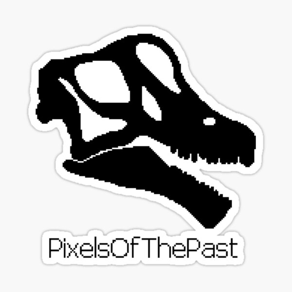 Item preview, PixelsOfThePast Brachiosaurus Logo designed and sold by PixelsOfThePast.