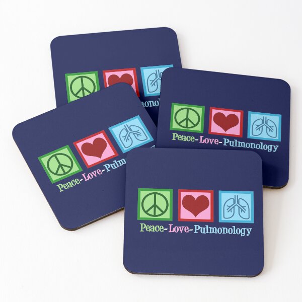 Item preview, Peace Love Pulmonology designed and sold by Epic Love Designs.