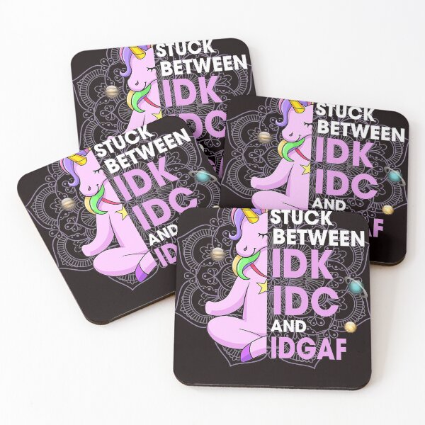 Item preview, Stuck Between Idk Idc And Idgaf designed and sold by MichaelAgree.